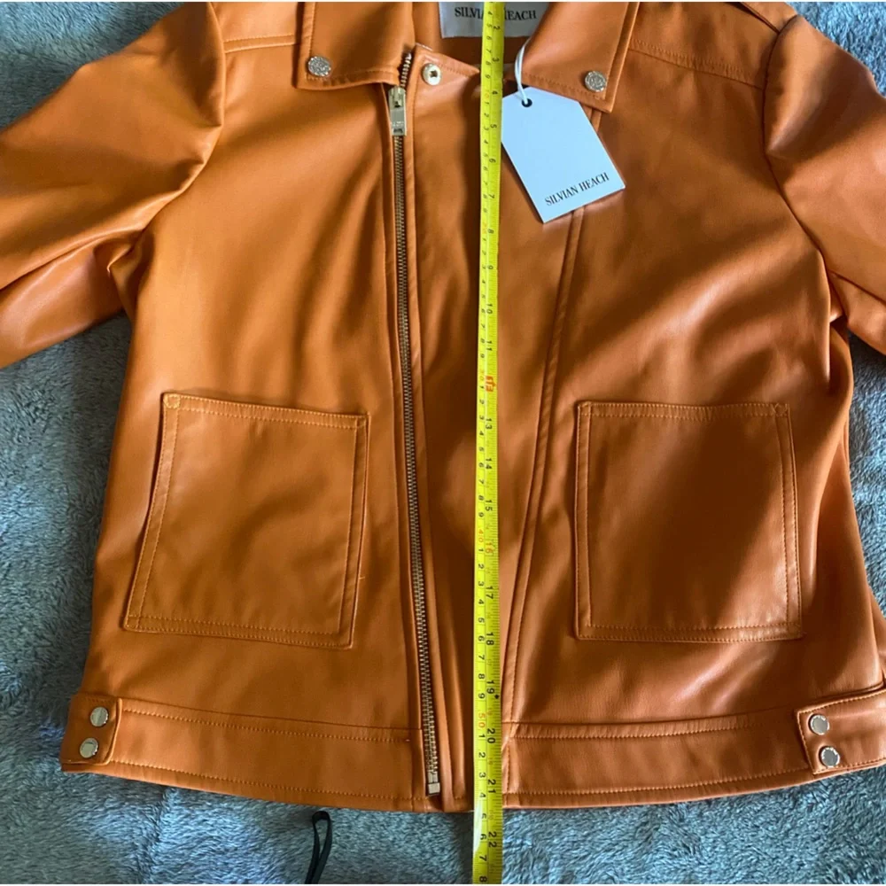 SILVIAN HEACH Bikerjacket In Eco
Leather Sz 44it(M) - Picture 12 of 16